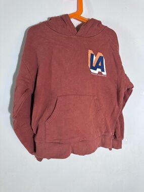 Hundred Pieces Rust Orange Kids Hoodie